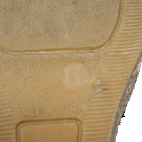 Toni Pons Womens Size 10.5 Nuria Black Suede Espadrille Slip On Sandals - Picture 16 of 16